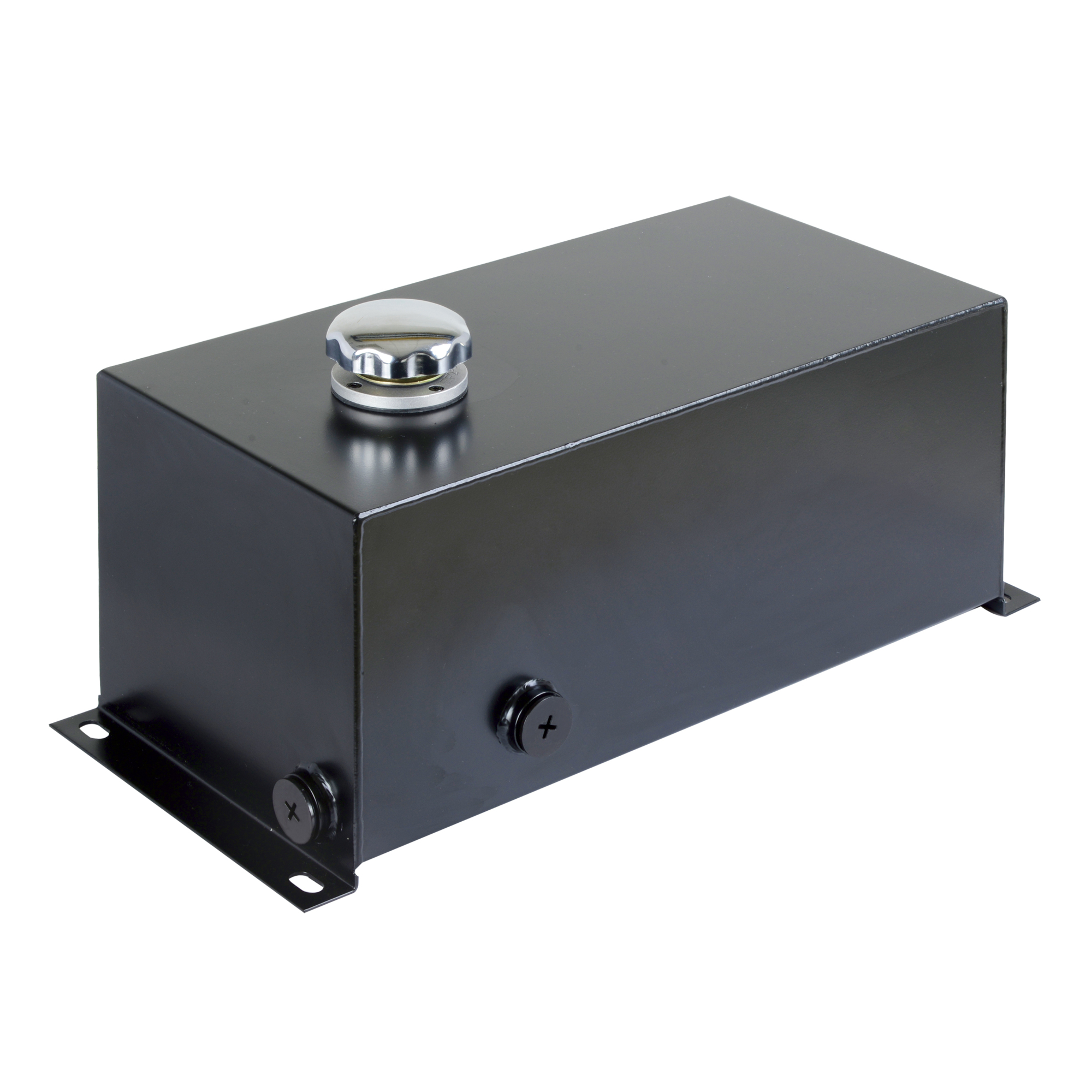 Field Tuff Hydraulic Reservoir - 5-Gallon Capacity, 1 1/2in. Suction Port, 3/4in. Return Port, 14-Gauge Steel, Model# FTF-05GOR